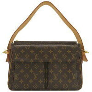 Louis Vuitton Viva Cite Monogram Canvas Shoulder Bag Brown